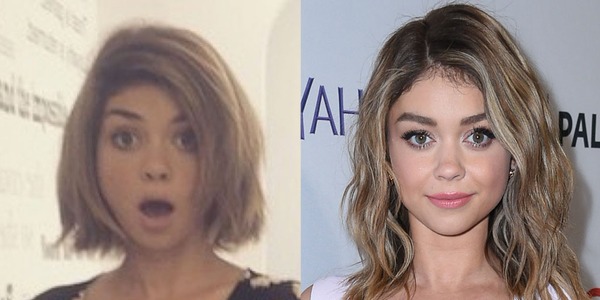 Sarah Hyland From Celebrity Haircuts The Bob E News